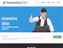 Tablet Screenshot of innovatixsoft.com